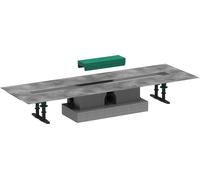 hansgrohe uBox universal kit complet, installation standard pour kit de finition de caniveau de douche 800mm, 56024180