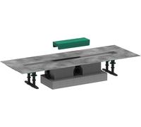hansgrohe uBox universal kit complet, installation standard pour kit de finition de caniveau de douche 700mm, 56023180