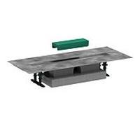 hansgrohe uBox universal set complet 56016180 60 cm, pour Plomberie plat pour Rigole de douche
