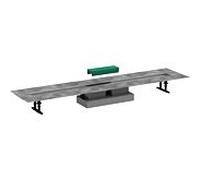hansgrohe uBox universal set complet 56021180 120 cm, pour Plomberie plat pour Rigole de douche