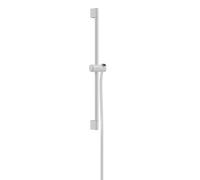 Hansgrohe Unica - Barre de douche 7 cm, avec flexible, blanc mat 24400700
