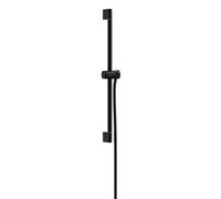 Hansgrohe Unica - Barre de douche 7 cm, avec flexible, noir mat 24400670