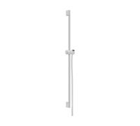 hansgrohe Unica Barre de douche Pulsify S, 90 cm, avec support de pomme de douche Push et flexible de douche, 24401700, Couleur: Blanc mat