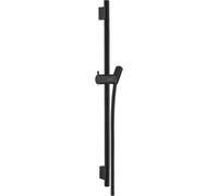 Hansgrohe Barre de douche Unica S 65 cm 28632670 avec flexible noir mat