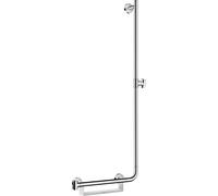hansgrohe Unica Comfort barre de douche 110 cm droite, blanc/ chrome, 26404400