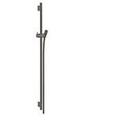Hansgrohe Barre de douche Unica S Puro 90 cm avec flexibles de douche noir brossé 28631340