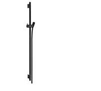 Hansgrohe Barre de douche Unica S Puro 28631670 – 90 cm – noir mat