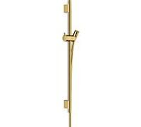 hansgrohe Unica S Puro barre de douche 28632990 65 cm, optique or poli