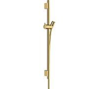 hansgrohe Unica S Puro barre de douche 28632990 65 cm, optique or poli