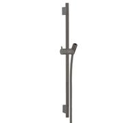 Hansgrohe Unica'S - Barre de douche 65 cm avec flexible, noir chromé brossé 28632340