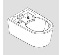 hansgrohe Universal WC japonais suspendu avec AquaHelix Flush, 87949000,