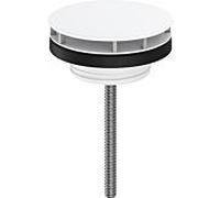 hansgrohe valve de lavabo 50001700 non fermable, pour lavabos, blanc mat