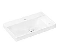 hansgrohe Xelu Q lavabo à poser, 2 trous pour robinet, tablette à droite, sans trop-plein, SmartClean, avec vidage, 800x480mm, 61028450