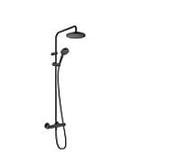 Hansgrohe Vernis Blend ensemble de douche mural avec thermostat oui noir 26276670