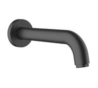 Hansgrohe Bec déverseur Vernis Blend 71420670, montage mural saillie 204 mm, noir mat