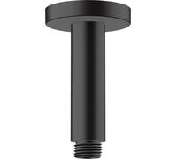 hansgrohe Vernis Blend Bras de douche plafond M 1/2" 100 mm, noir mat, 27804670