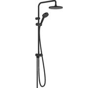 Hansgrohe Vernis Blend ensemble de douche mural avec douche pluie noir 26099670