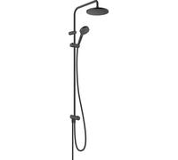 Hansgrohe Ensemble de douche mural Vernis Blend Showerpipe 200 - 1 jet - Noir mat 26272670