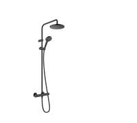 Hansgrohe Vernis Blend ensemble de douche pluie - douche de tête Ø 20.5 cm - barre de douche - noir mat 26089670