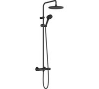 Hansgrohe Kit baignoire-douche mural Vernis Blend 240 – Thermostat EcoSmart noir mat 26428670
