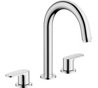 hansgrohe Vernis Blend Mélangeur de lavabo 3 trous avec vidage à tirette, 71553000, Couleur: chrome