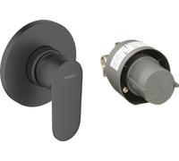 Hansgrohe Vernis Blend mitigeur de douche encastrée noir 71663670