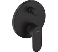 hansgrohe Vernis Blend 71467670 mitigeur bain-douche à encastrer, avec combinaison de sécurité intégrée, noir mat