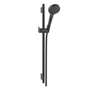 Hansgrohe Ensemble de douche Vernis Blend - 2 jets - EcoSmart - Barre 65 cm - Noir mat