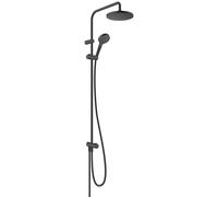 hansgrohe Vernis Blend Système de douche 200, 1 jet Reno, 26272670, Couleur: noir mat