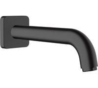 hansgrohe Vernis Shape Bec déverseur pour baignoire, saillie 204 mm, 71460670, Couleur: noir mat
