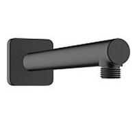 hansgrohe Vernis Shape bras de douche 26405670 longueur 240mm, montage mural, noir mat
