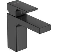 Hansgrohe Mitigeur de lavabo sur pied Vernis Shape 100 EcoSmart avec vidage noir mat 71561670