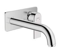 Hansgrohe Mitigeur de lavabo Vernis Shape encastré pour montage mural bec 20,5 cm Chrome 71578000