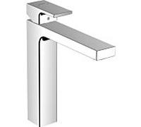 Hansgrohe Mitigeur de lavabo Vernis Shape 71590000, monocommande, vidage à tirette métal, chrome