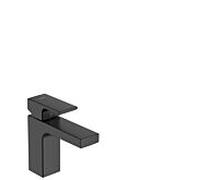 Hansgrohe Mitigeur de lavabo Vernis Shape 71594670 – monocommande, CoolStart, EcoSmart – noir mat