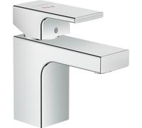 hansgrohe Vernis Shape Mitigeur monocommandé pour lavabo 70 avec vidage à tirette, saillie 89mm, CoolStart, 71593000, Couleur: chrome