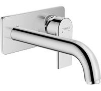 Hansgrohe Mitigeur de lavabo Vernis Shape encastré pour montage mural bec 20,5 cm Chrome 71578000