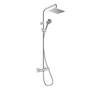 Hansgrohe Vernis Shape - Set de douche Showerpipe 230 avec thermostat, EcoSmart, chrome 26097000
