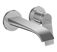 hansgrohe Vivenis 75050000 caché mitigeur lavabo , pour montage mural, avec prise 19,5 cm, chromé