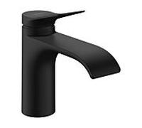 hansgrohe Vivenis 80 CoolStart mitigeur lavabo 75015670 sans garniture de vidange , noir mat