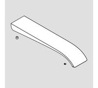 Hansgrohe hansgrohe Bec Vivenis 2 leviers Mitigeur lavabo mural 195 MSW Quantité:1