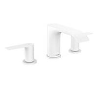 Hansgrohe Mitigeur lavabo Vivenis 75033700 3 trous avec garniture de vidange à tirette blanc mat