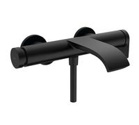 Hansgrohe Mitigeur bain-douche mural Vivenis 75420670 monocommande apparent saillie 216 mm noir mat