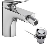 Hansgrohe Mitigeur de bidet Vivenis 75200000 sur pied monocommandé avec vidage à tirette chrome