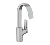 hansgrohe Vivenis 210 mitigeur lavabo 75030000 avec bec pivotant et tirette- garniture de vidange , chromé