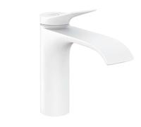 Hansgrohe Vivenis - Mitigeur de lavabo, EcoSmart, CoolStart, blanc mat 75024700