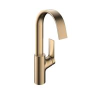 Hansgrohe Vivenis - Mitigeur d'évier avec bec pivotant, EcoSmart, bronze brossé 75032140