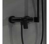 hansgrohe Vivenis Mitigeur monocommande de douche en applique, 75623670,