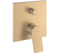 Kit d'installation Hansgrohe Vivenis 75416140 pour mitigeur de baignoire encastré, avec sécurité intégrée, bronze brossé