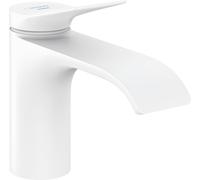 hansgrohe Vivenis robinet d'arrêt 80 pour eau froide, sans garniture de vidage, portée 133mm, 75013700, Couleur: blanc mat